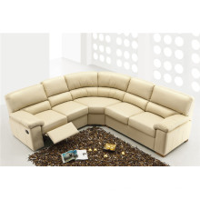 Wohnzimmer Echtes Leder Sofa (613)